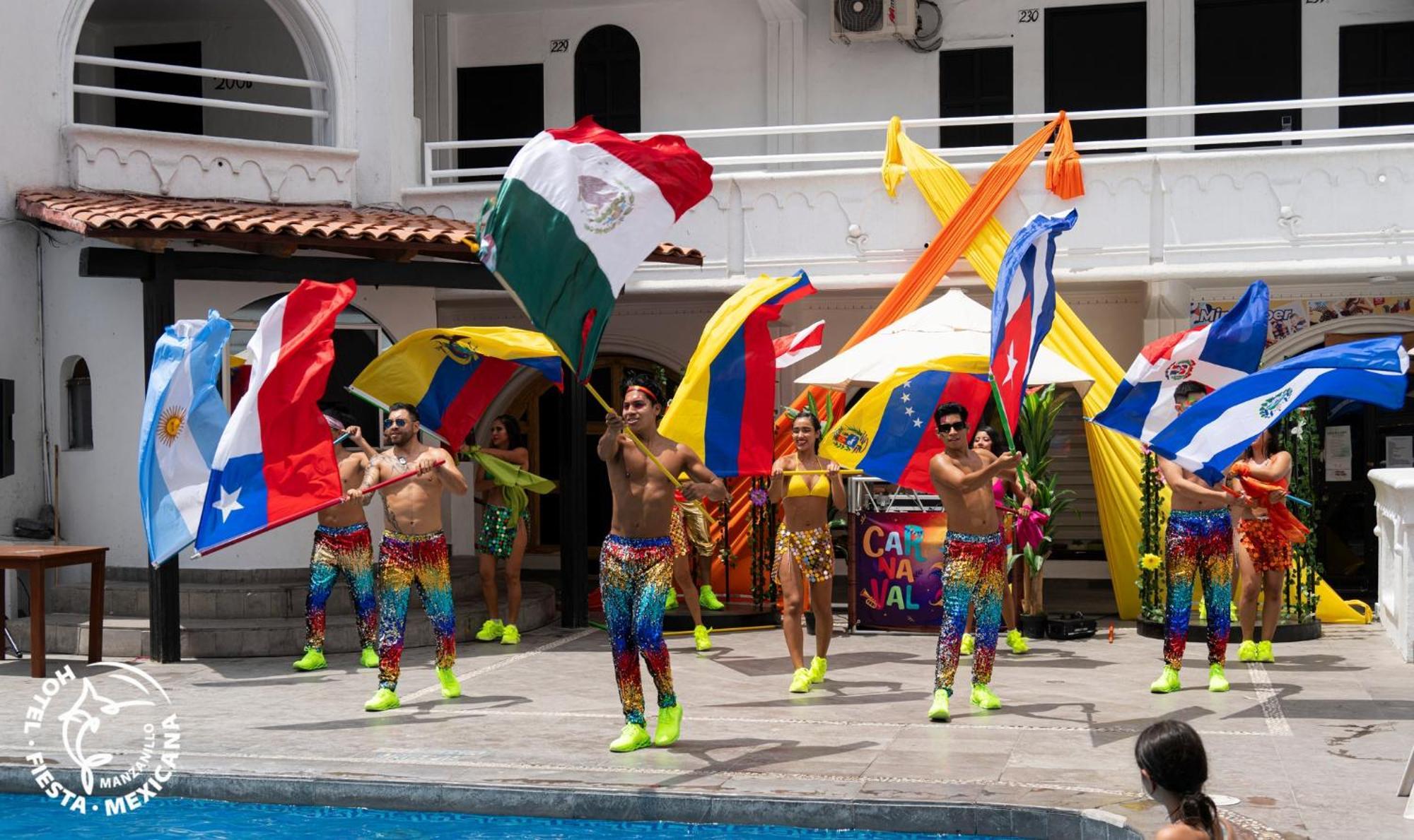Hotel Fiesta Mexicana Manzanillo Exteriör bild