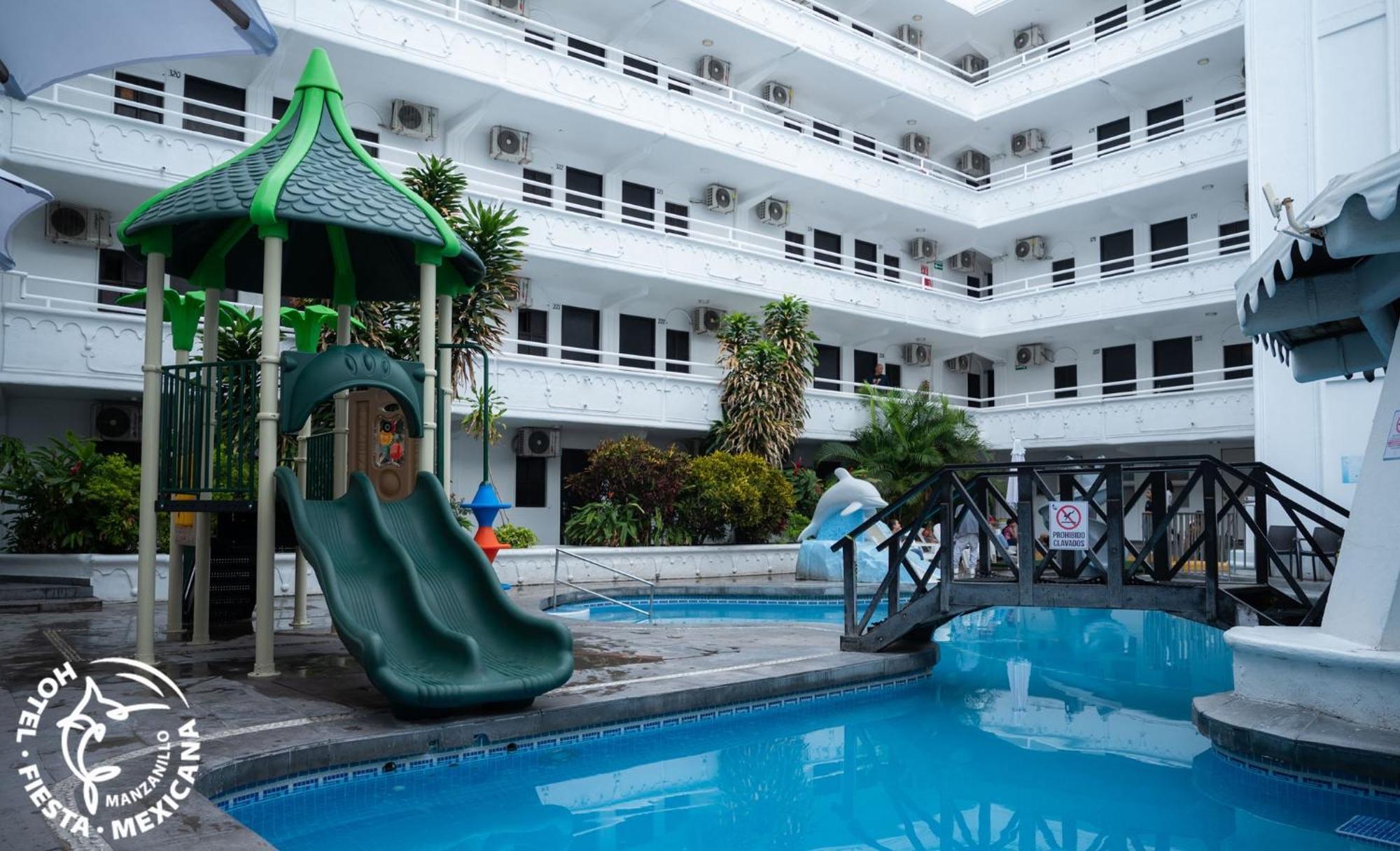 Hotel Fiesta Mexicana Manzanillo Exteriör bild