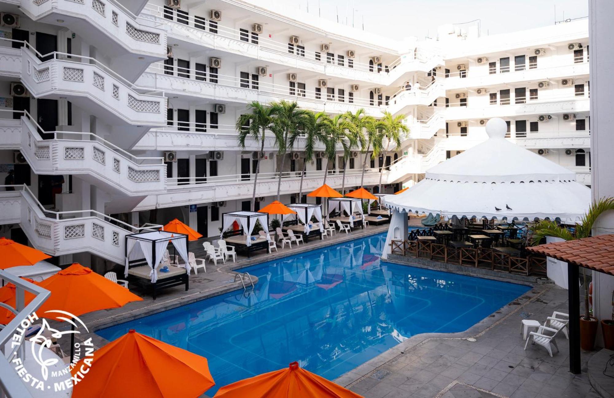 Hotel Fiesta Mexicana Manzanillo Exteriör bild